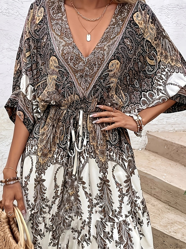 Women's Maxi Dress A Line Dress Vacation Casual Outdoor