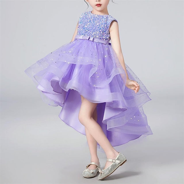 Girl Flower Performance Party Girls' Dress
