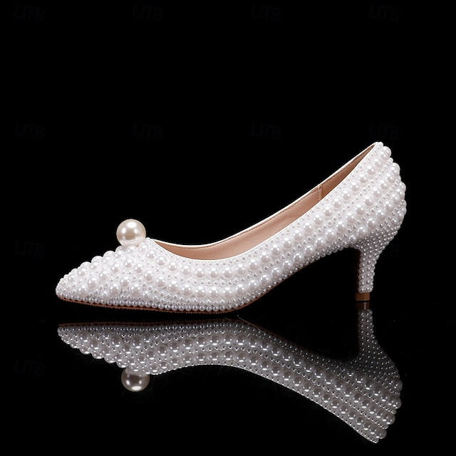 Wedding Shoes Party White Women's