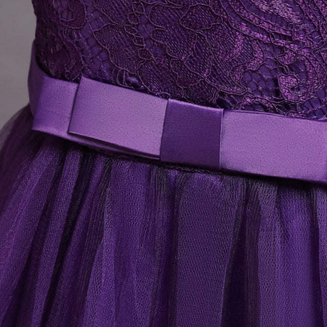 Line Plain Kids Girls' Little A Dress Party Floral