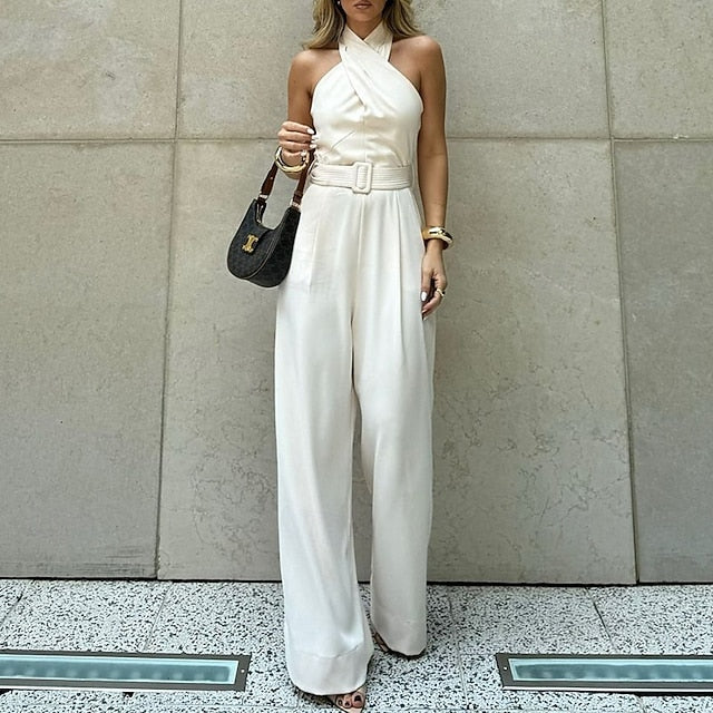 Women's Normal Two Piece Sets Streetwear Solid Color