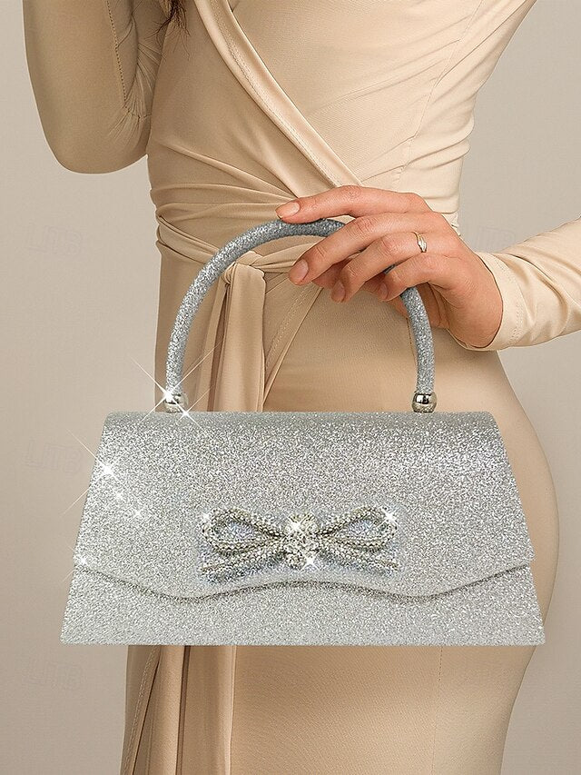 Elegant with Clutch Glitter Sparkling Women's Evening