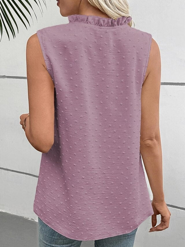 Women's T Shirt Tee Top Lace Patchwork Plain Fashion