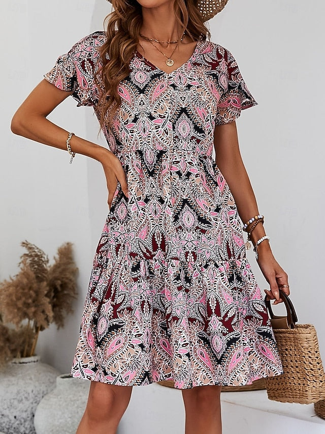 Women's Mini Dress Petite Dress Casual Dress A Line Dress