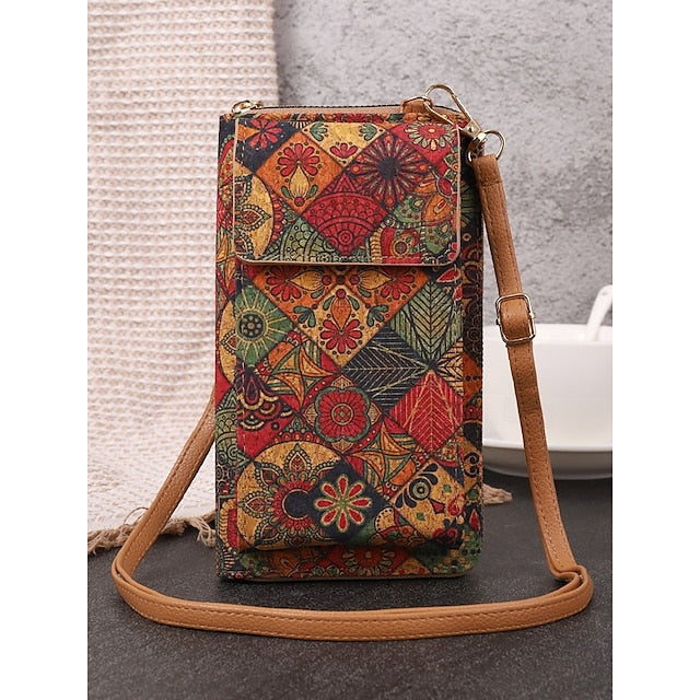 with Adjustable Vintage Boho Women’s Bag Crossbody Phone