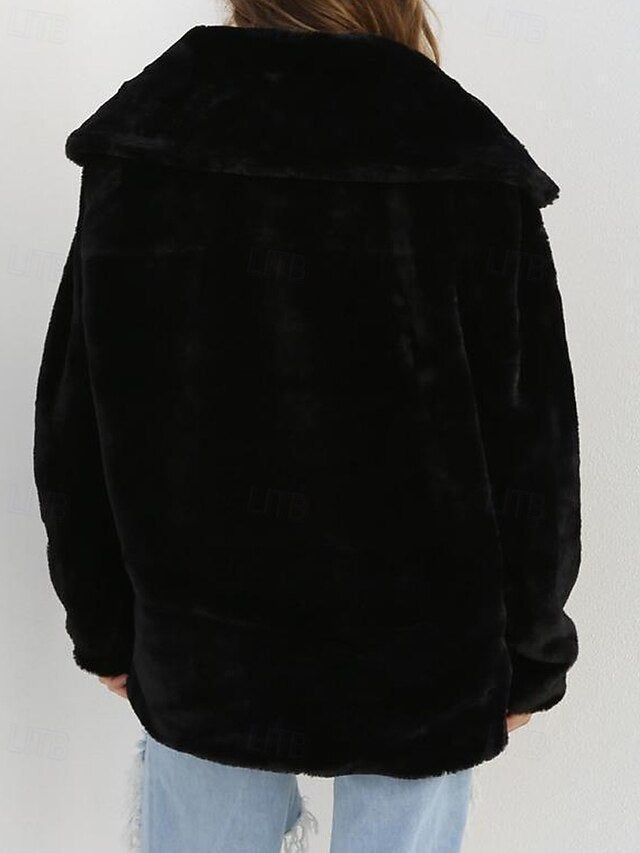 Furs Teddy Women's Coat Warm Fur Comfortable Faux