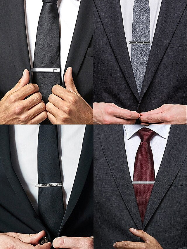 Clip - Slim Men's Tie Metal
