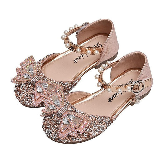 Heel Glitter Glitters Shoes Daily Heels PU Girls'