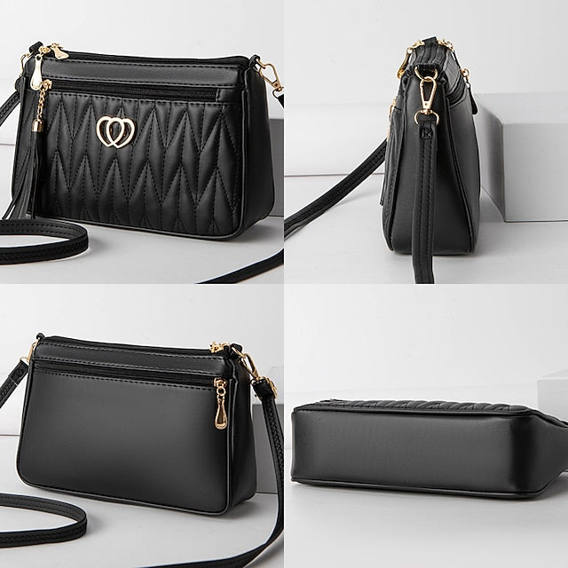 Crossbody Hobo PU Women's Bag Leather Shoulder