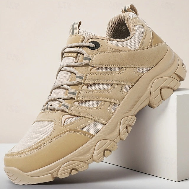 Sneakers Beige - Hiking Men's Outdoor Lightweight