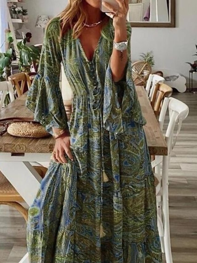 Women's Maxi Dress Casual Dress Swing Dress A Line Dress