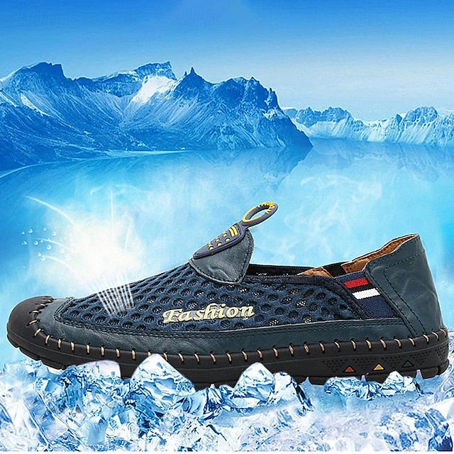 – Driving Black Crocodile Men’s Textured Moc-Toe Loafers