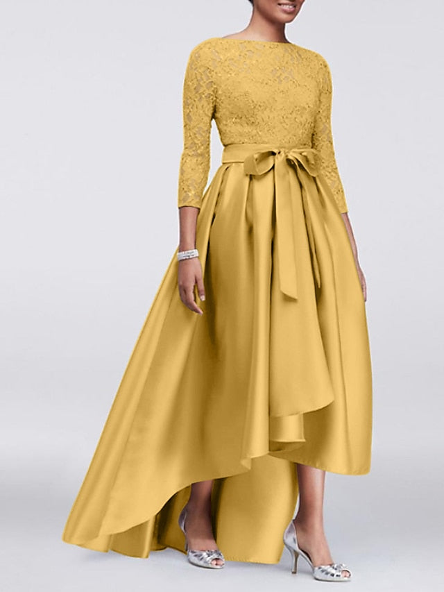 Plus Mother Wedding Size of the A-Line Guest Elegant Bride Dress