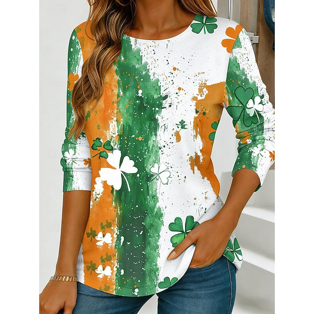 Women's T Shirt Tee 100% Cotton Solid Color Stylish Basic