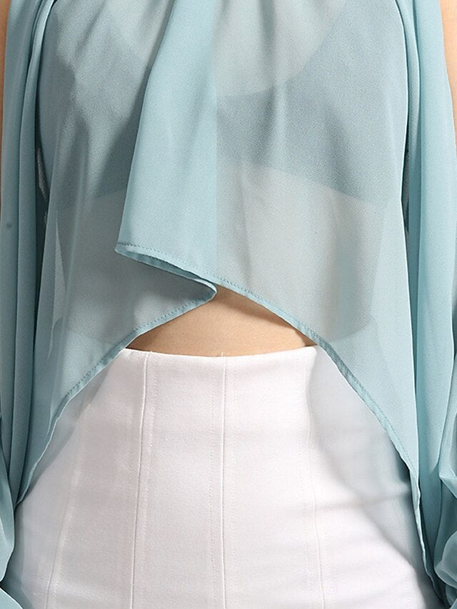 Women's Shirt Summer Tops Blouse Ruched Patchwork