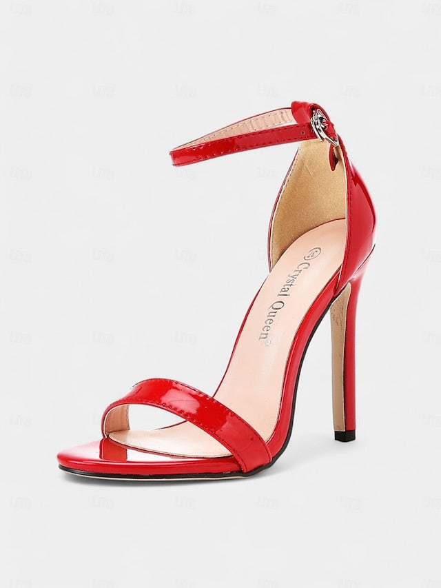 Sleek Stiletto Metallic – Sandals Wedding Heel for Women