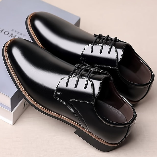 Formal Men's Shoes Oxfords Leather Derby