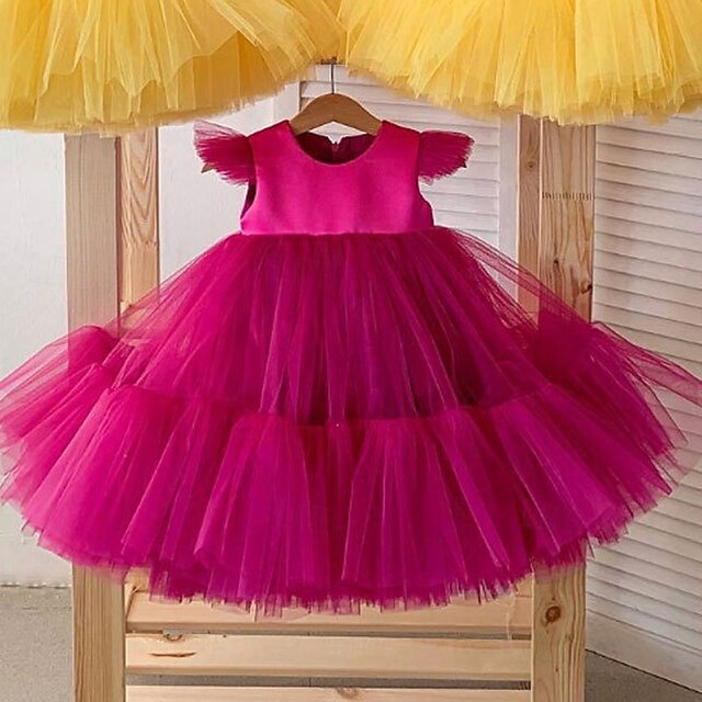 Kid's Princess Girl Dress Flower Girls'