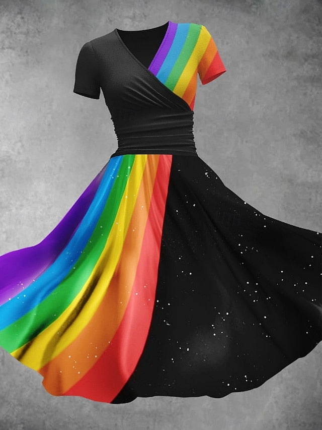 Women's Midi Dress A Line Dress Summer Dress Fit And Flare