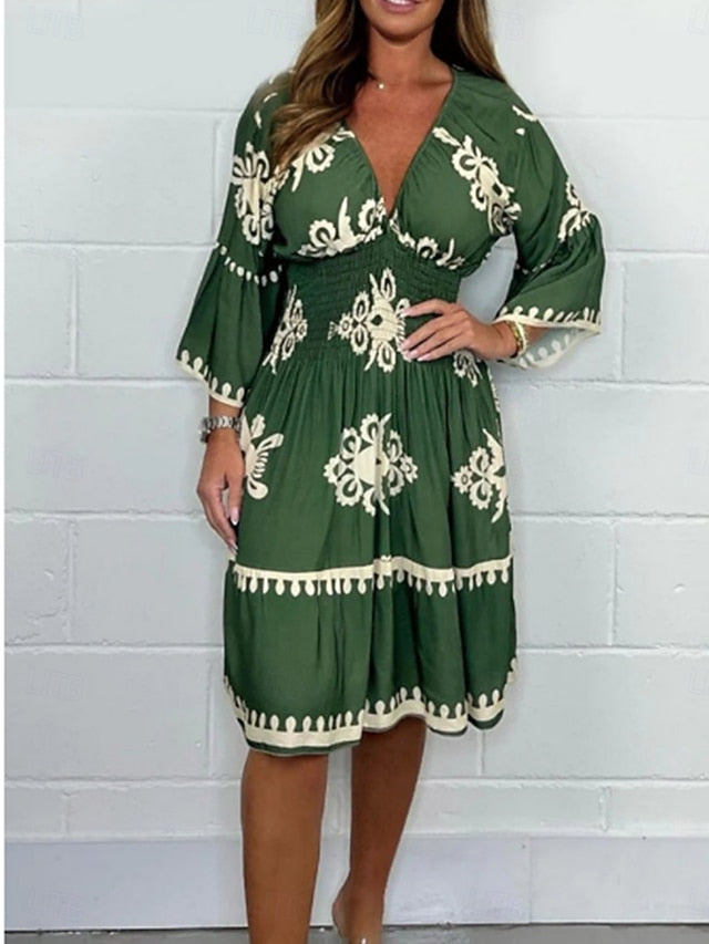 Women's Midi Dress Casual Dress Boho Chic Dresses Boho