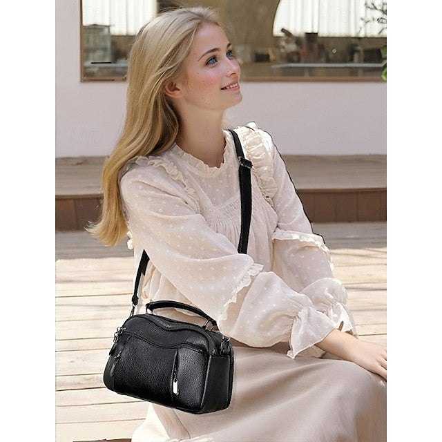 Women's Crossbody Faux Bag Leather