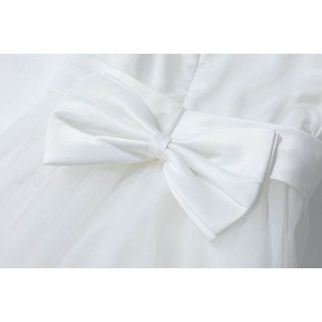 Dress Kids Girl Girls' Flower Sleeveless Wedding