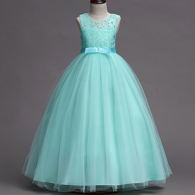 Evening Dress Flower Girls' Girl Gown Party