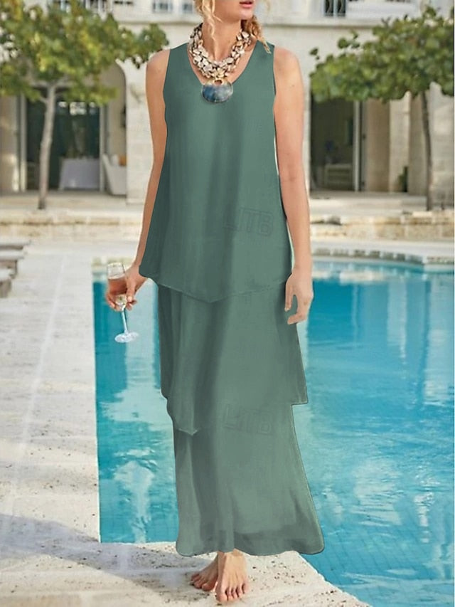 Sheath Column Ankle Length Wedding Guest Dress Formal Dresses