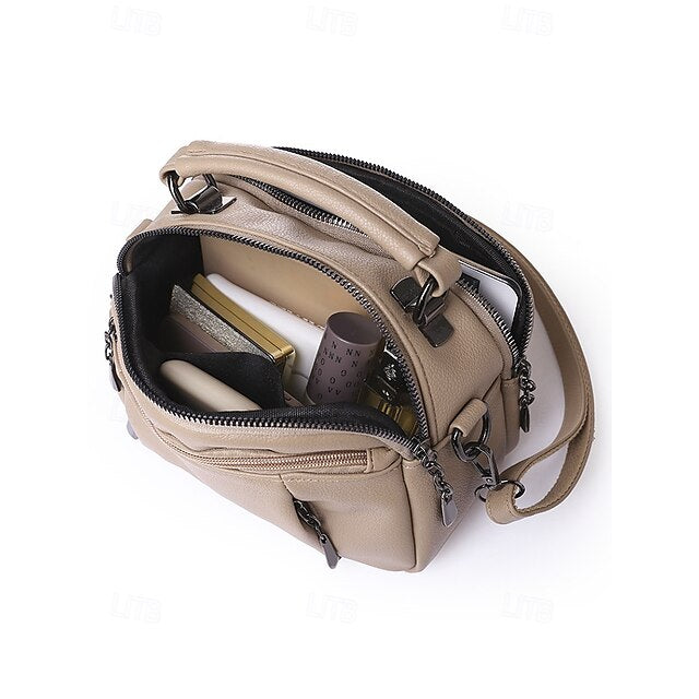Women's Crossbody Faux Bag Leather