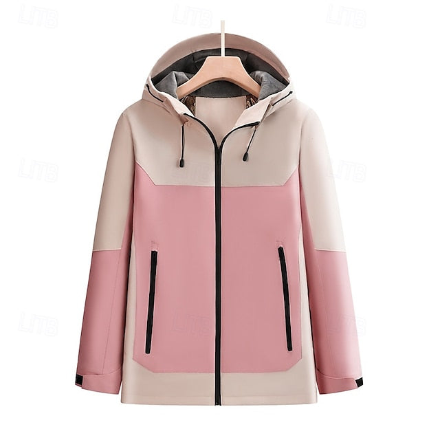 Women's Softshell Jacket Hiking Jacket Outdoor Waterproof