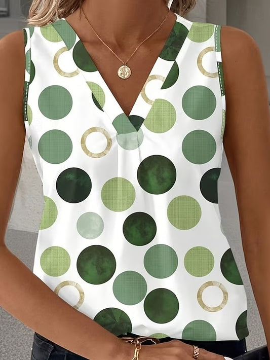 Women's Tank Top Graphic Geometric Abstract Elegant Vintage