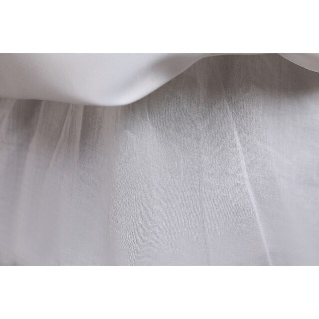 Flower Solid Party Dress Girl Girls' Color Kids