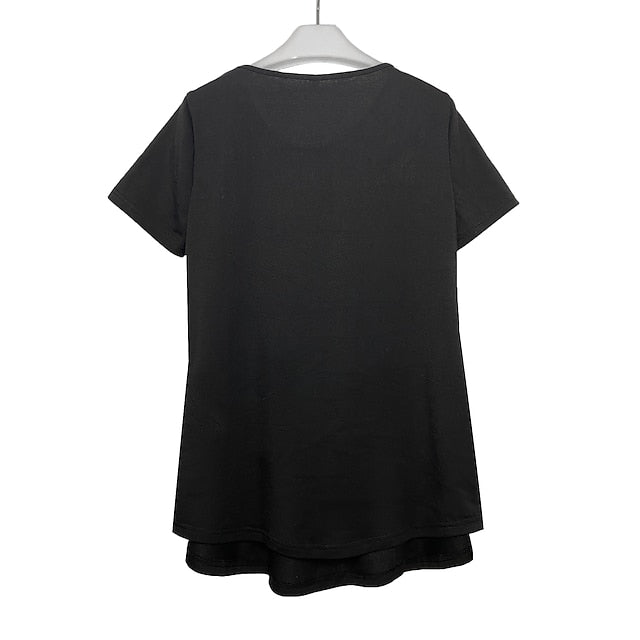 Shirt Lace Shirt Blouse White Lace Shirt Women's Black