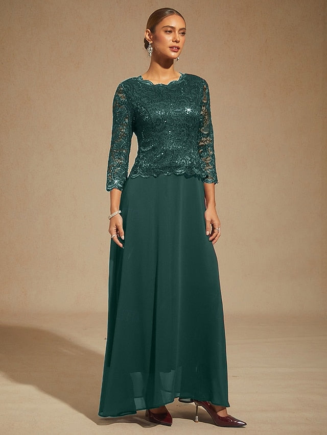 Women's Midi Dress Chiffon Dress A Line Dress Elegant