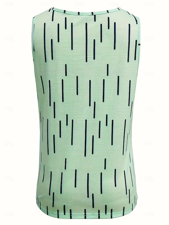 Women's Blouse Pleated Print Graphic Geometric Casual