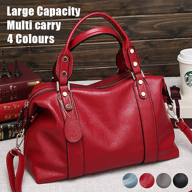 Bag Shoulder Handbag Crossbody PU Women's Boston