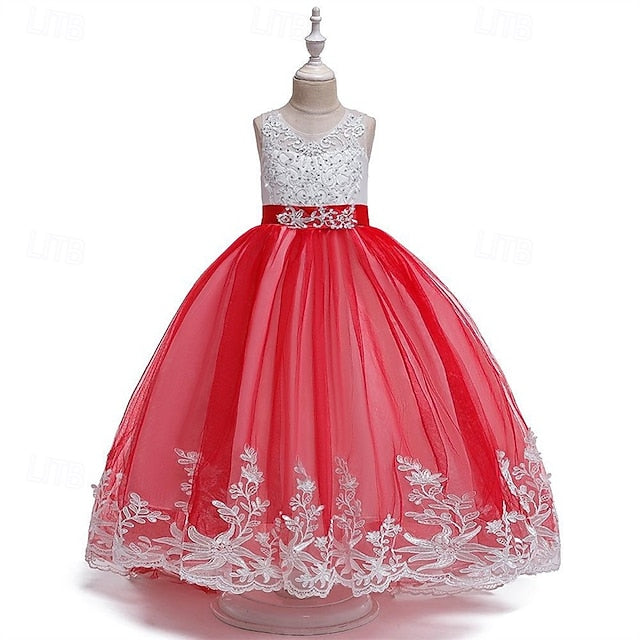 Flower Dress Girl Princess Girls' Kid's