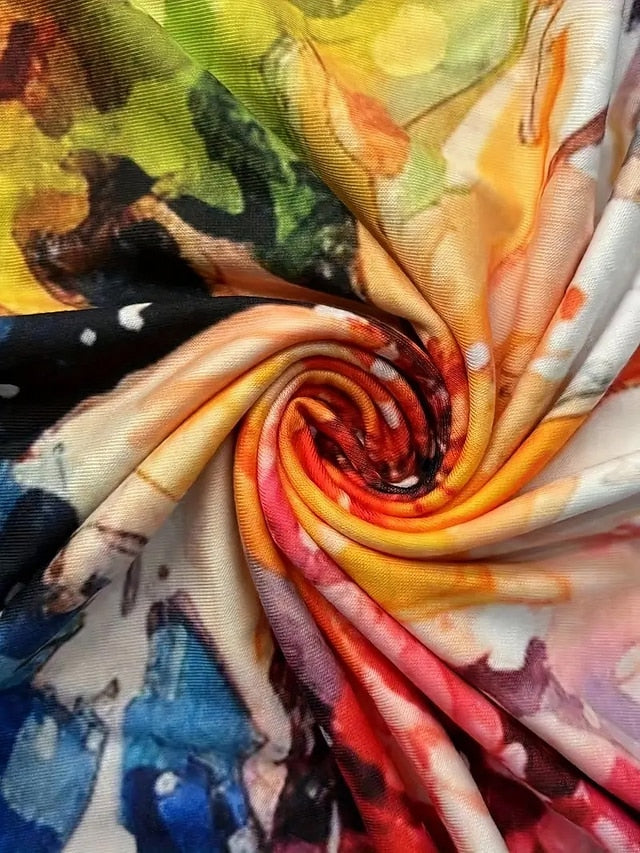 Women's T Shirt Summer Tops Print Graphic Oil painting