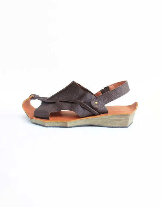 Summer Vintage Flat Sandals Slingback Ada Fashion